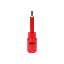 Головка торцева діелектрична з насадкою викрутковою HEX YATO 1/2