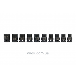 Набір головок торцевих ударних YATO 1/2