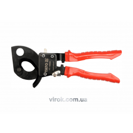 Кабелеріз для алюмінію і мідних кабелів 240 мм² YATO 300 мм