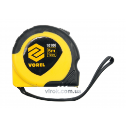 Рулетка VOREL 5 м х 16 мм