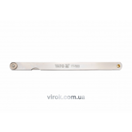 Щупи вимірювальні YATO 0.05 - 0.5 мм 200 мм 14 шаблонів