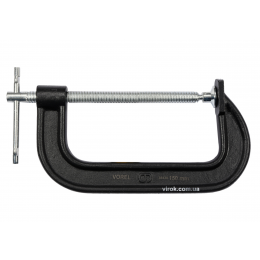 Струбцина G-подібна VOREL 150 мм