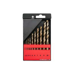 Набір свердл по металу YATO Co-HSS 1-10 мм 10 шт