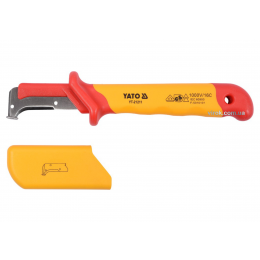 Ніж діелектричний для знімання ізоляції YATOз лезом 38 мм 155 мм
