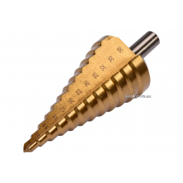 Свердло по металу конусне ступінчасте YATO HSS 4241 6-38 мм 105 мм