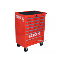 Шафа-візок для інструментів YATO 995 х 680 х 458 мм з 7 шухлядами