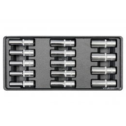 Вклад до інструментальної шафи YATO торцеві ключі 1/2