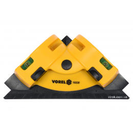 Рівень кутовий лазерний VOREL для укладання плитки 190 х 135 мм