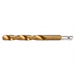 Свердло по металу з шестигранним хвостовиком 1/4
