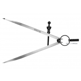 Циркуль розмічальний з гвинтовим фіксатором YATO 200 мм