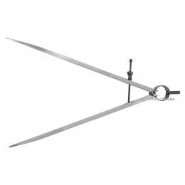 Циркуль розмічальний з гвинтовим фіксатором YATO 300 мм