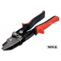Ножиці висічні по металу YATO 230 мм під кут 30°