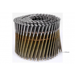 Цвяхи барабанні до пневматичного цвяхозабивного пістолета VOREL 90 х 2.8 мм 3000 шт