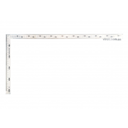 Кутник з нержавіючої сталі YATO 300 х 150 мм 90°