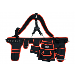 Пояс з 2 кобурами і кишенями для інструментів YATO 1200 х 100 мм