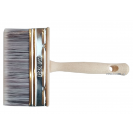Пензель-макловиця малярний воскований 130 x 30 мм SUPER PROFI TM VIROK три види щетини