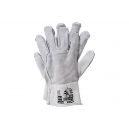 Рукавиці термостійкі для зварювальних робіт cірі розмір 10