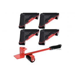 Набір для переміщення меблів YATO 300 кг 70 мм 5 шт