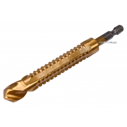 Свердло фрезерувальне по металу YATO HSS-TIN 13 x 120 мм HEX - 1/4