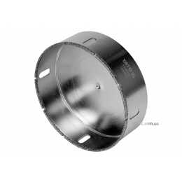 Свердло по гресу і кераміці YATO 125 мм при сухому і мокрому режимах