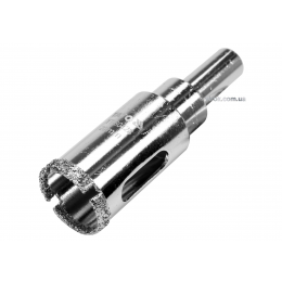 Свердло по гресу і кераміці YATO 20 мм при сухому і мокрому режимах