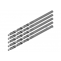 Свердло по металу PREMIUM YATO до нержавіючої і високолегованої сталі, литва 2.5 х 60 мм HSS 4241 5 шт