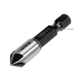Зенківка конічна по металу YATO HEX- 1/4