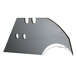 Леза трапецевидні з вигнутим вістрям STANLEY 19 x 0.65 x 60 мм 5 шт