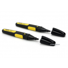 Маркер чорний перманентний STANLEY 