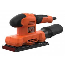 Шліфмашина вібраційна Black+Decker 150 Вт 14000 об/хв 92 х 230 мм