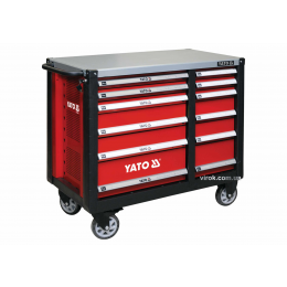 Шафа-візок для інструментів YATO 1000 x 1130 x 570 мм з 12 шухлядами