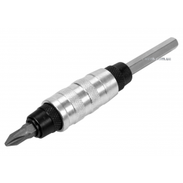 Тримач-адаптер кутовий магнітний двосторонній YATO HEX - 1/4