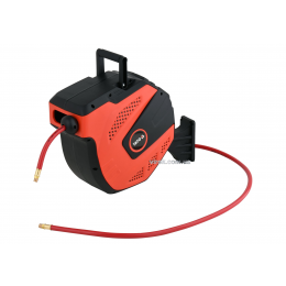 Шланг пневматичний YATO на котушці з автозмотуванням 9.5 мм 15 м