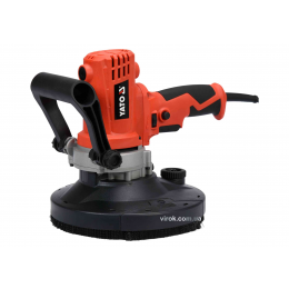 Шліфмашина для штукатурки, бетону та металу з пилозбірником YATO 1300 Вт 180 мм