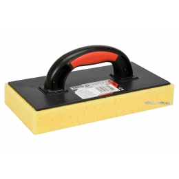 Терка для змивання керамічної плитки пластикова YATO 270 x 130 мм з губкою 40 мм