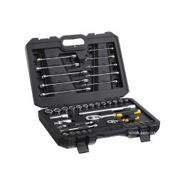 Набір головок торцевих і ключів STANLEY 1/4