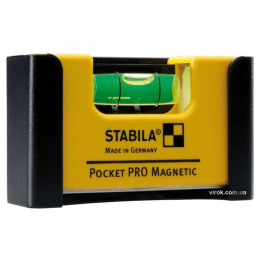 Рівень-міні магнітний STABILA Pocket PRO Magnetic 7 х 2 х 4 см