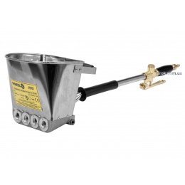 Ковш пневматичний для штукатурки стін VOREL 4.5 л 4 бар 400 л/хв 50 м²/год