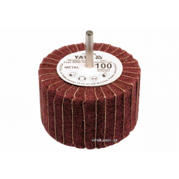 Круг шліфувальний пелюстковий для дрилі YATO 80 x 50 x 6 мм К200