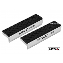 Губки змінні до лещат YATO 100 х 30 х 10 мм