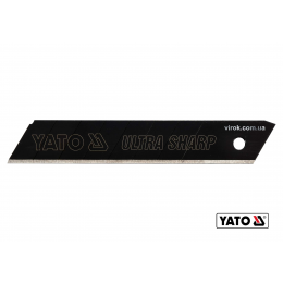 Леза сталеві з відломними сегментами YATO 18 мм 10 шт