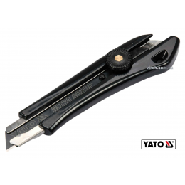 Ніж YATO з висувним лезом з відломними сегментами 18 мм