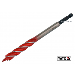 Свердло по дереву YATO 12 x 165 мм HEX- 1/4