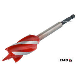 Свердло по дереву YATO 28 x 165 мм HEX- 1/4