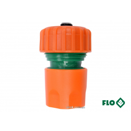 Муфта швидкоз'ємна FLO з водо-стопом для водяного шланга 3/4