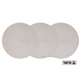 Сітка абразивна м'яка на липучці до шліфмашини YATO G220 225 мм 3 шт