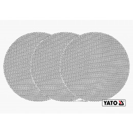 Сітка абразивна тверда на липучці до шліфмашини YATO G220 225 мм 3 шт