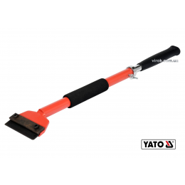 Скребок ударний для збивання твердих розчинів YATO 58-82 см зі сталевим лезом 10 см