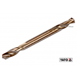 Свердло по металу двостороннє шліфоване YATO 5 x 62/16 мм HSS 6542