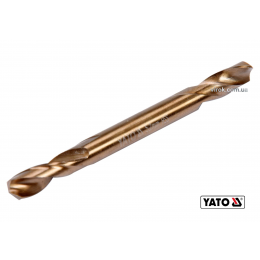 Свердло по металу двостороннє шліфоване YATO 5.2 x 62/16 мм HSS 6542